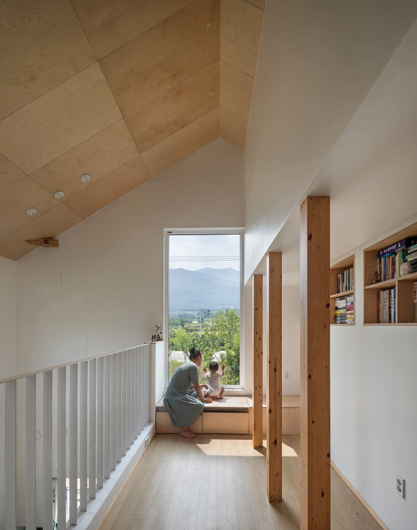 HUSO + partners creates a simple house for relaxed rural life in south korea designboom